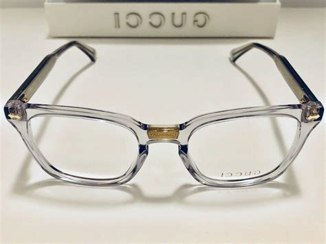 gucci clear optical frames|Gucci clear frame prescription glasses.